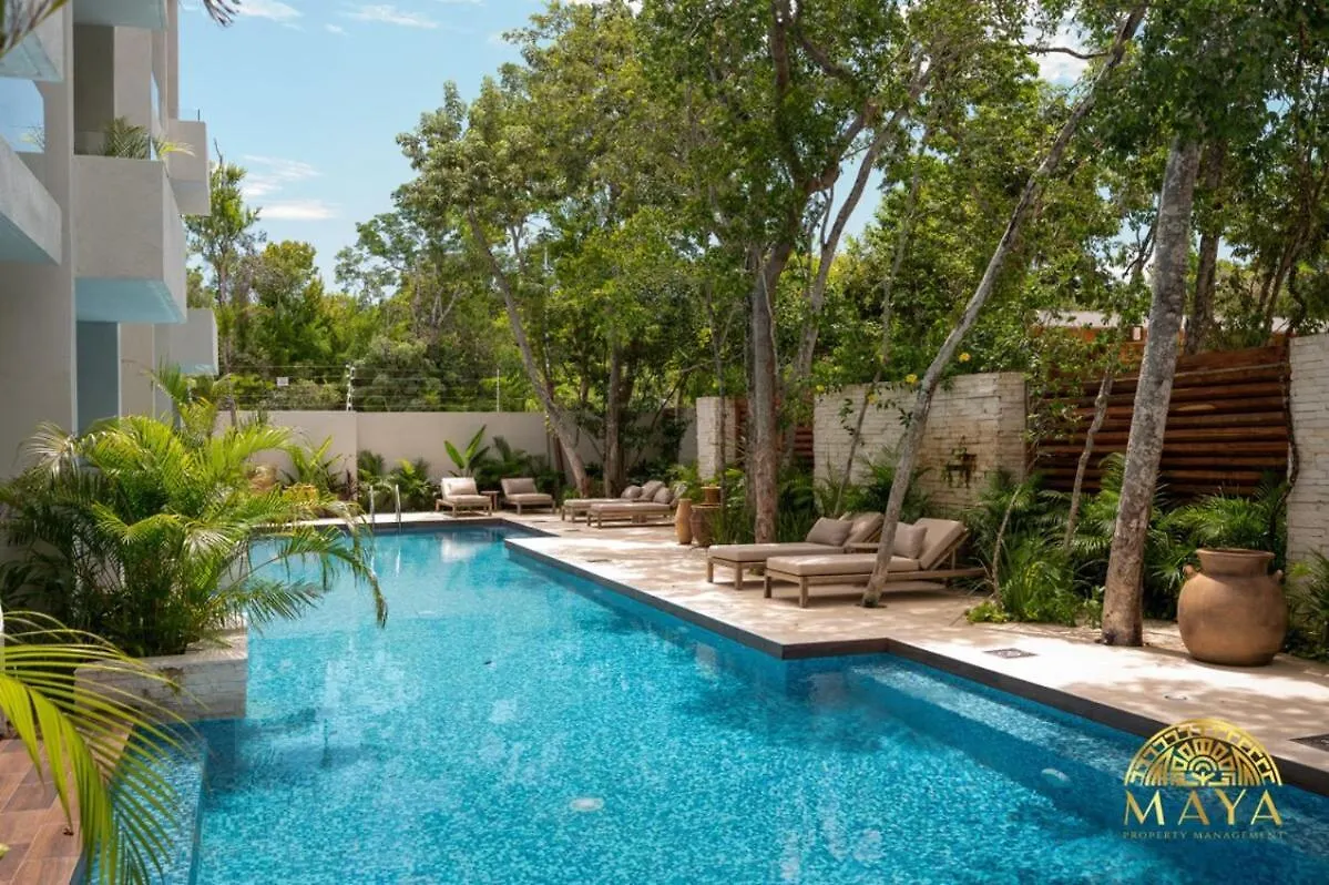 Nhoa 303C Lux 1Br Condo Pool View In Aldea Zama Tulum Apartment