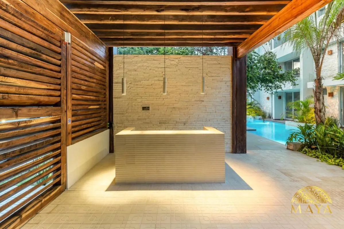 Nhoa 303C Lux 1Br Condo Pool View In Aldea Zama Tulum Apartment