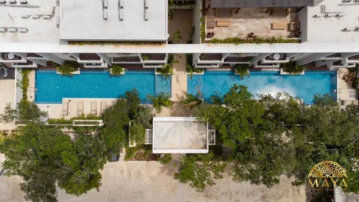 Nhoa 303C Lux 1Br Condo Pool View In Aldea Zama Tulum Apartamento